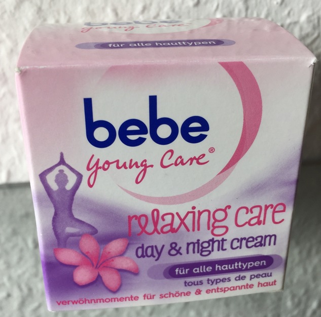 Bebe day and night cream packaging
