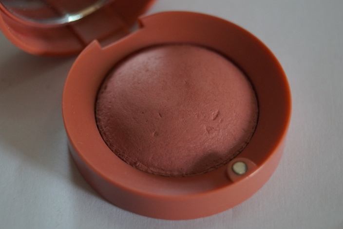 Close up of the blush