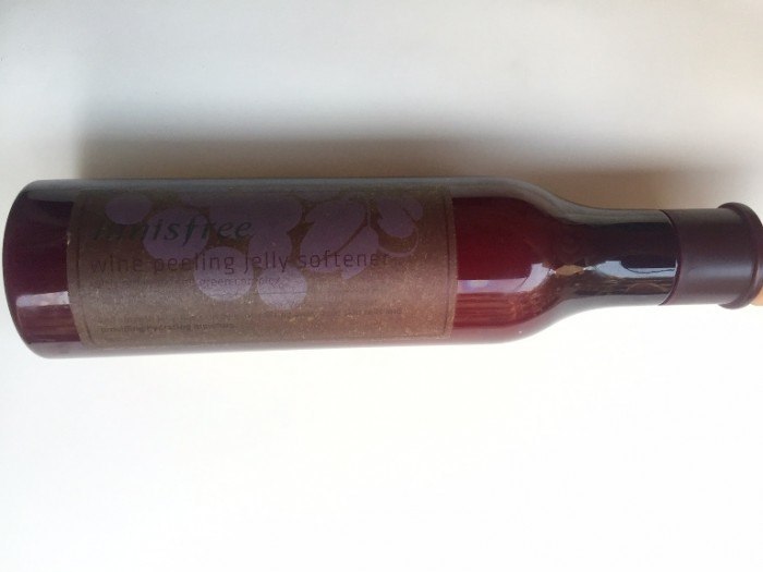Innisfree Wine Peeling Jelly Softener Review