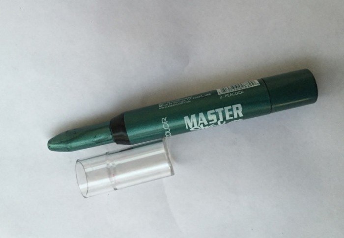 KleanColor Master Strokes Long-Wear Smoky Shadow Stick-Peacock Review 