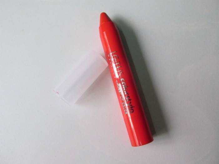 Lotus Colorstylo Chubby Lip Color - Orange Spice Review