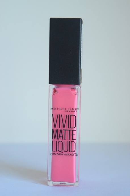 Maybelline Pink Charge Color Sensational Vivid Matte Liquid