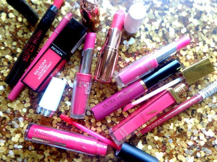 My 10 Favourite Pink Lip Colors with Swatches on Different Skin Tones!