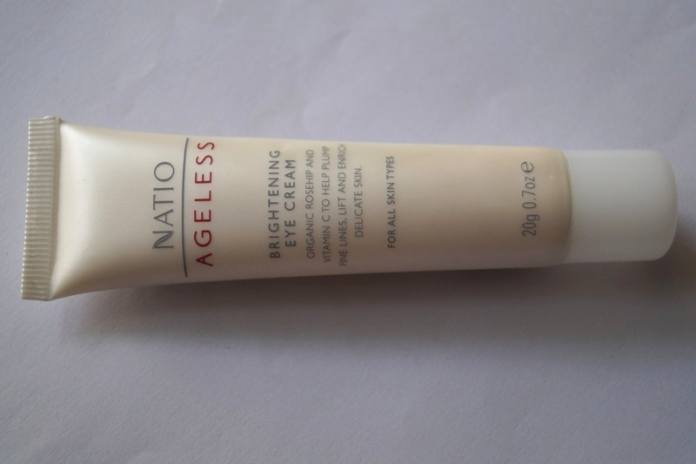 Natio Ageless Brightening Eye Cream Review