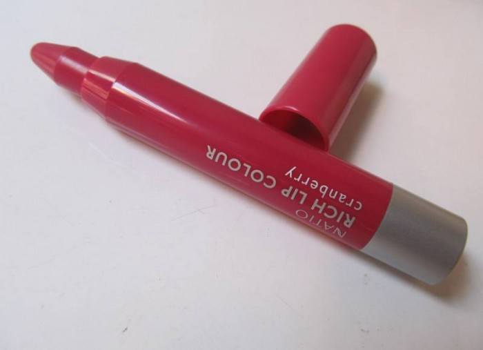 Natio Rich Lip Colour – Cranberry Review