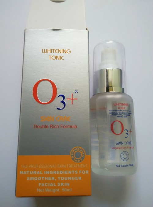 O3+ Whitening Tonic Review