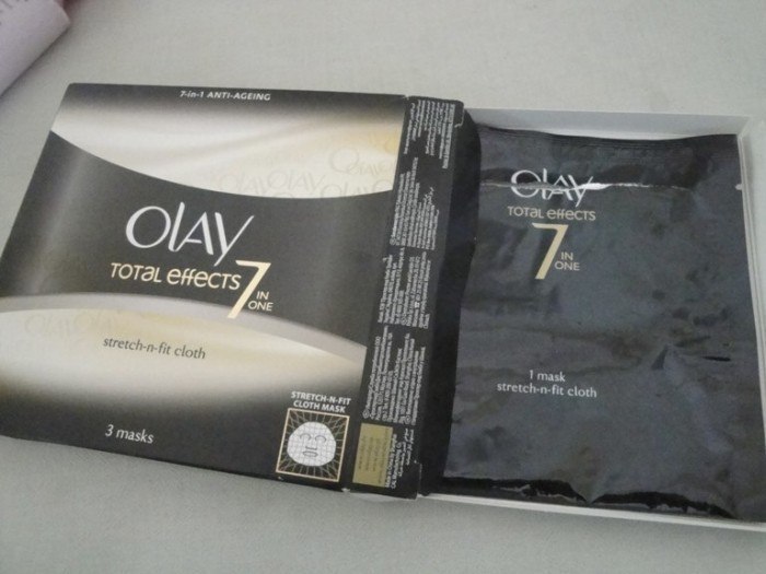 Olay Total Effects Stretch-n-Fit Cloth Mask Review