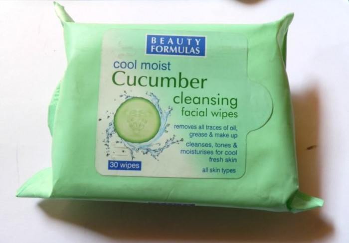 Beauty Formulas Cool Moist Cucumber Cleansing Facial Wipes Review