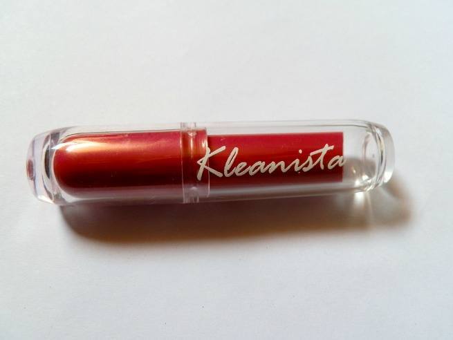 Red lipstick packaging