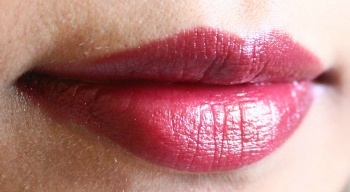 Revlon Colorburst Plum Lipstick Lip Swatch