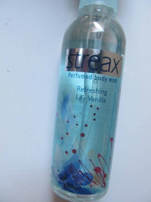 Streax Refreshing Lily Vanilla Perfumed Body Mist