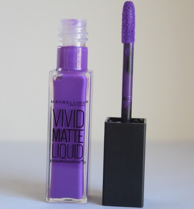 Violet lip color