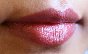 Faces mauve over lipstick