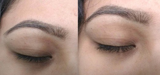 mascara before after
