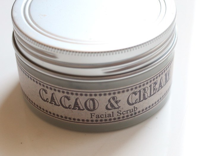 missha cacao cream facial scrub review