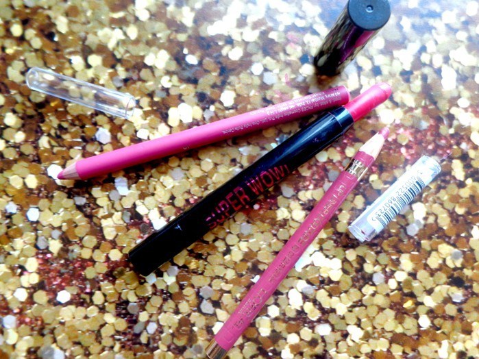 pink lip pencils