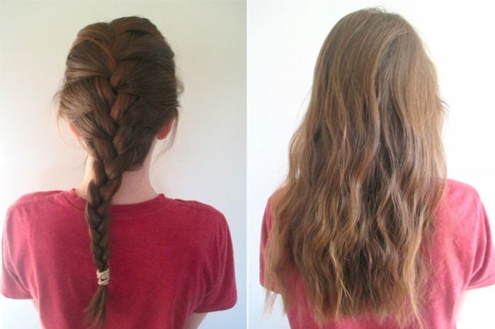 waves with overnight braid