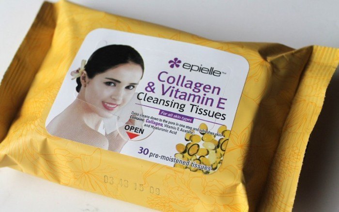 Epielle Collagen & Vitamin E Cleansing Tissues Review