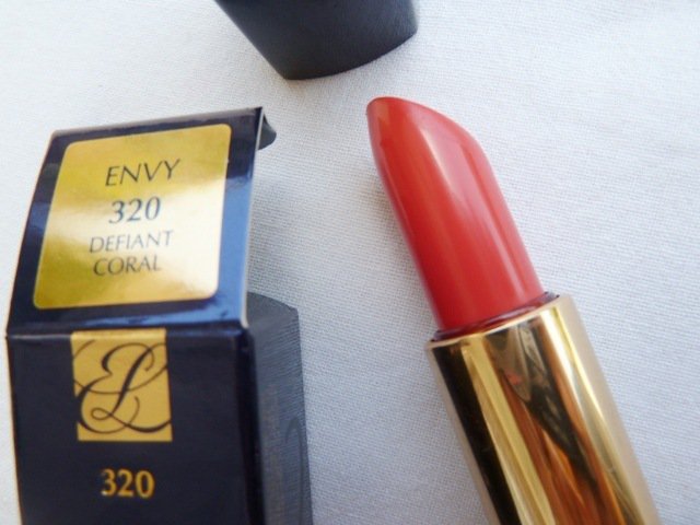Estee Lauder Pure Colour Envy Sculpting Lipstick – Defiant Coral