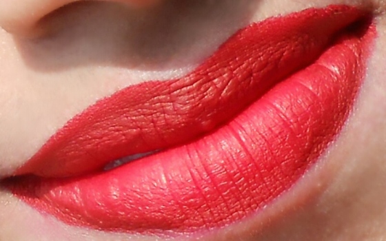 Kat Von D Outlaw Everlasting Liquid Lipstick lip swatch