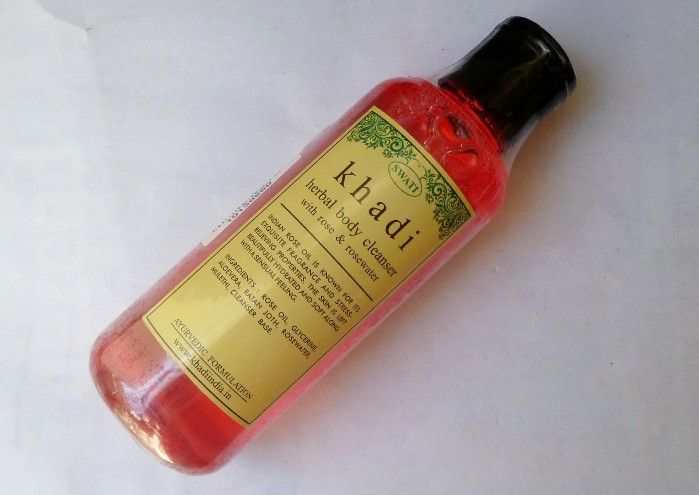Khadi Herbal Body Cleanser with Rose and Rose Water Review