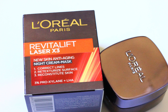 Loreal Revitalift Laser X3 Night Cream Mask