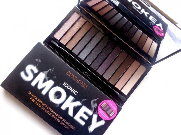 Makeup Revolution Iconic Smokey Palette Review