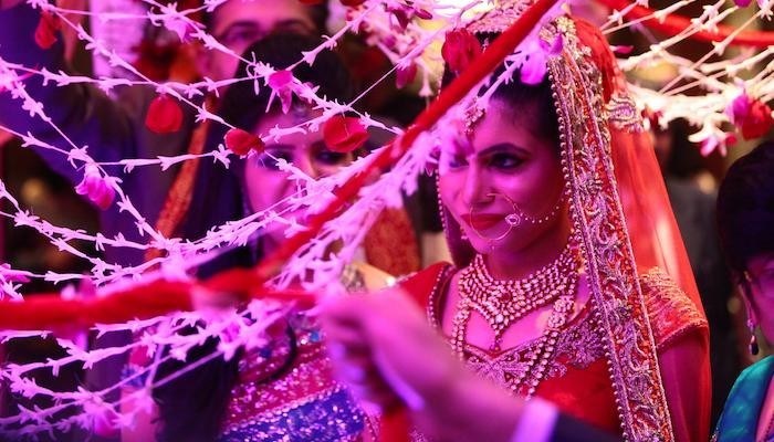 indian bridal entry