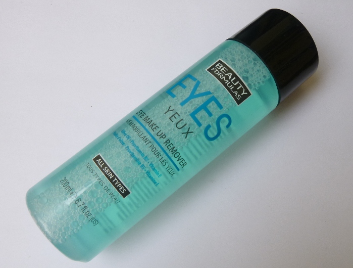Beauty Formulas Eyes Yeux Eye Make Up Remover Review