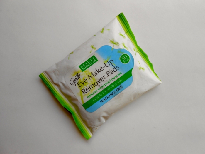 Beauty Formulas Gentle Eye Make-Up Remover Pads Review
