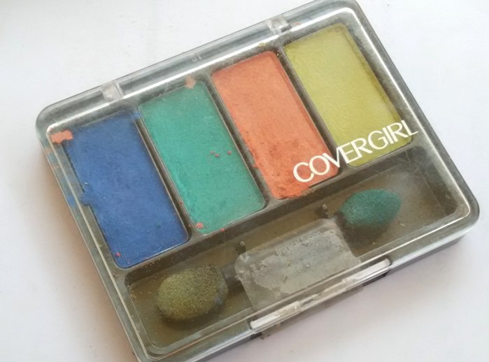 Covergirl Tropical Fusion Eye Enhancers 4-Kit Shadow Review