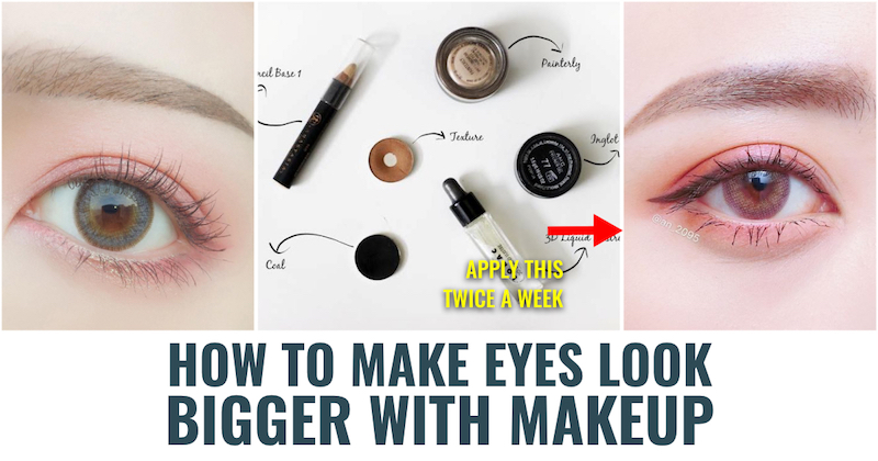 How To Make Eyes Look Bigger with Makeup