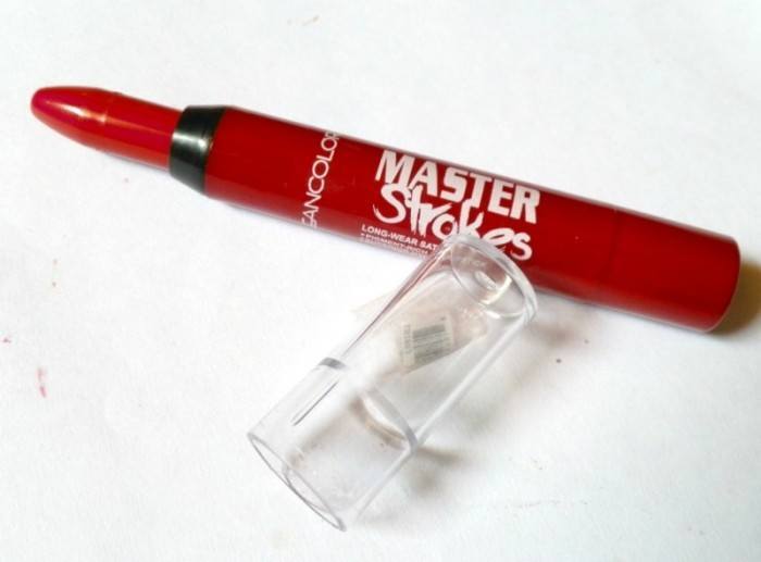 KleanColor Master Stroke Long-Wear Satin Lipstick - 7 Poppy Red Review