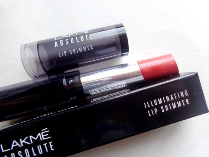 Lakme Absolute Illuminating Lip Shimmer - Scarlet Magic Review