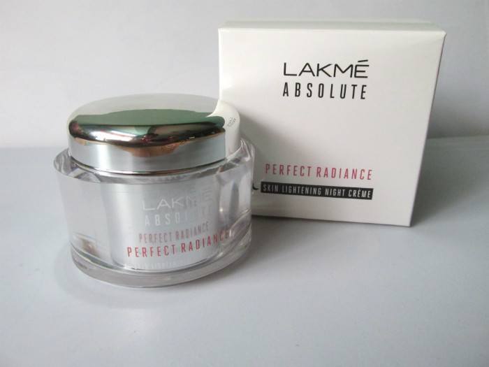 Lakme Absolute Perfect Radiance Skin Lightening Night Cream Review