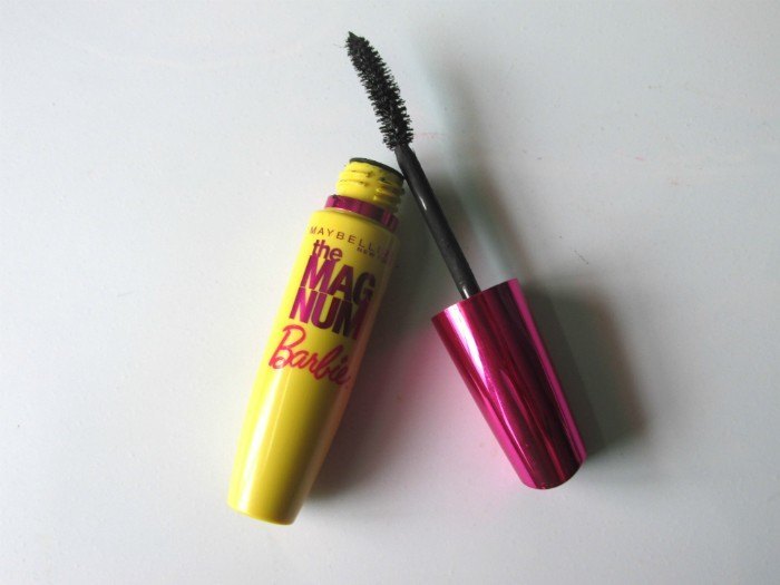 Maybelline The Magnum Barbie Mascara Review, Swatch, EOTD