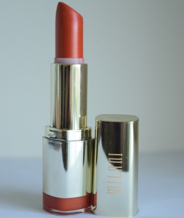 Milani Orange-Gina Color Statement Lipstick Review