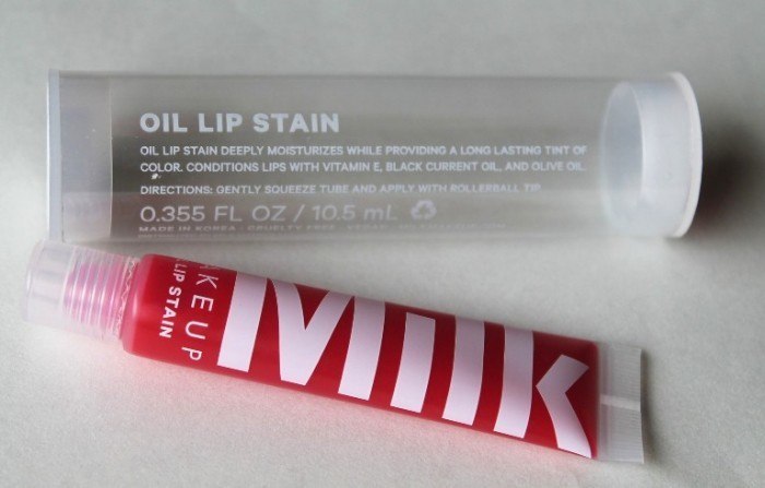 Milk Makeup Oil Lip Stain - Tude Review