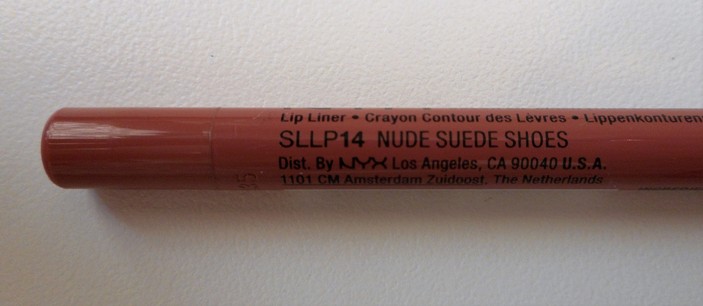 NYX Nude Suede Shoes Slide On Lip Pencil
