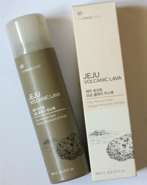 The Face Shop Jeju Volcanic Lava Clay Mousse Pack