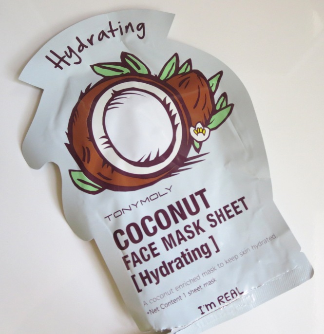Tony Moly Im Real Hydrating Coconut Face Mask Sheet