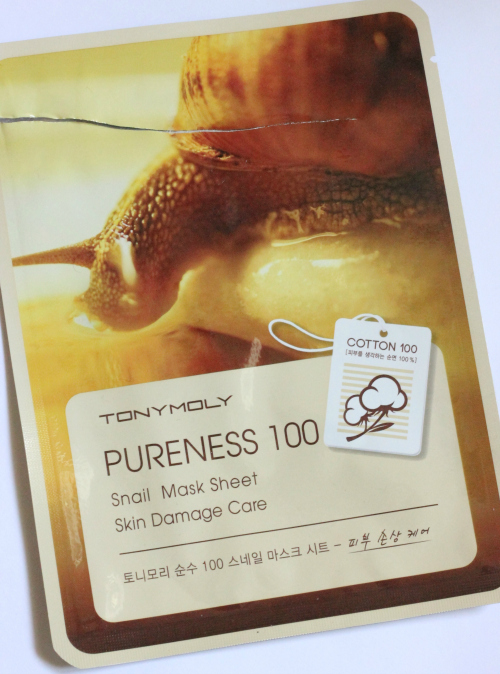 Tonymoly Pureness 100 Snail Mask Sheet