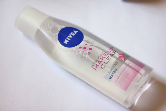 nivea makeup clear cleansing water
