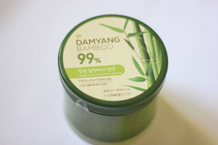 the face shop damyang bamboo fresh soothing gel
