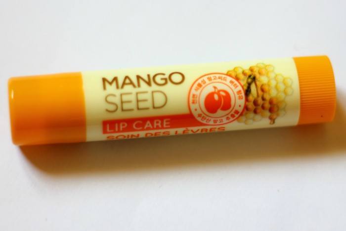 the face shop mango seed lip care 02 honey