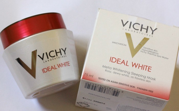 vichy ideal white meta whitening sleeping mask