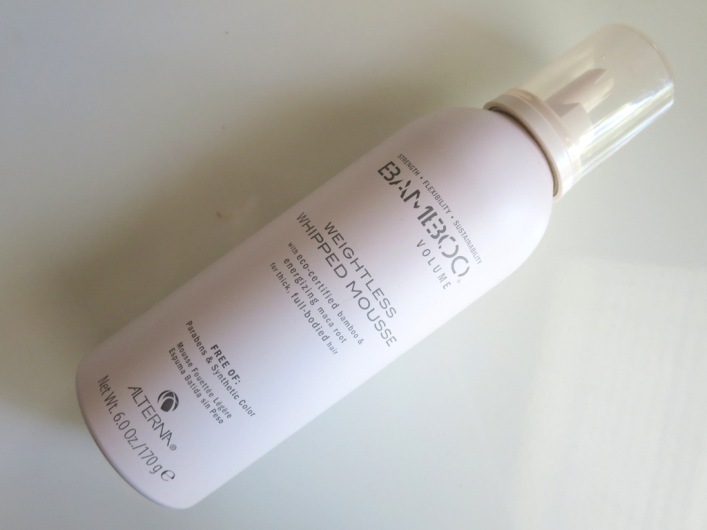 Alterna Haircare Bamboo Volume Weightless Whipped Mousse