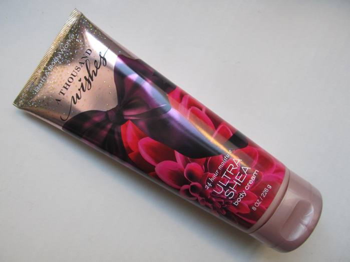 Bath and Body Works Signature Collection A Thousand Wishes Ultra Shea Body Cream Review