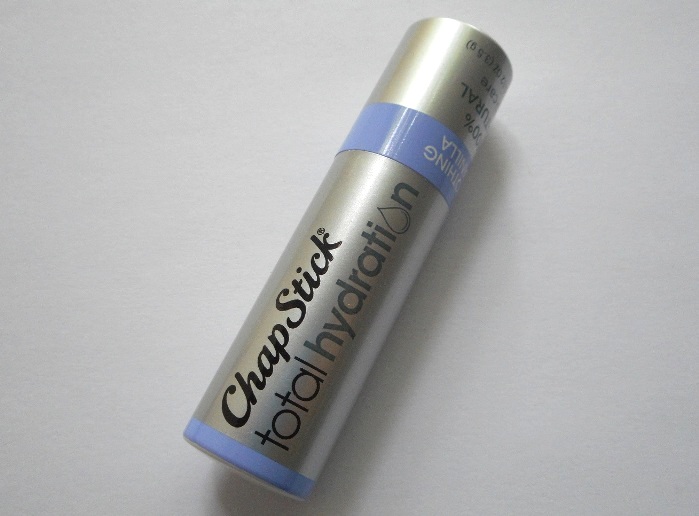Chapstick Soothing Vanilla Total Hydration 100% Natural Lip Care Review