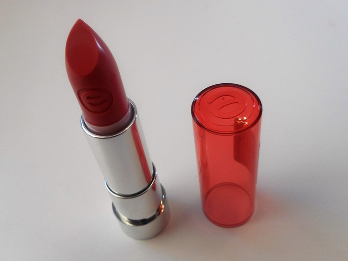 Coral lipstick